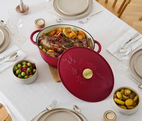 Liatinový pekáč, oválny