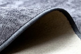 Koberec kruh SOLID sivý 90 BETON