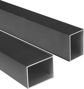 Rea Rea, rozširovací profil pre sprchové dvere série Solar, Fargo, Rapid, čierna matná, REA-K6351