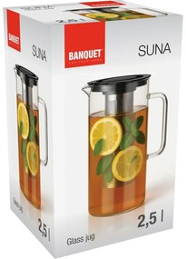 Banquet Džbán sklenený Suna 2,5 l
