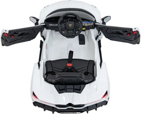 Elektrické autíčko Lamborghini Revuelto biele