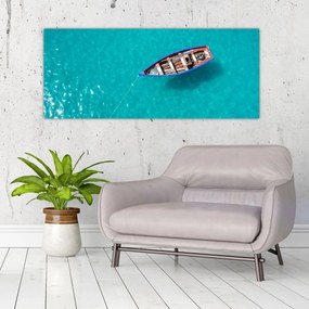Obraz - Tradičná rybárska loď (120x50 cm)