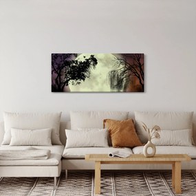 Obraz - Spln nad hladinou (120x50 cm)