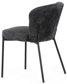 Autronic BONTEC Jedálenská stolička, sivá, látka bouclé, CT-W1077 GREY2 Farba: Béžová