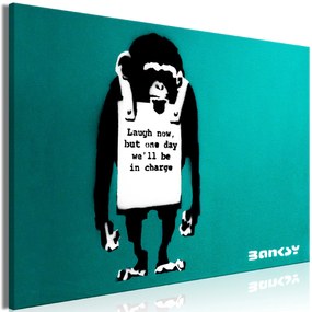 Artgeist Obraz - Angry Monkey (1 Part) Vertical Veľkosť: 120x80, Verzia: Premium Print