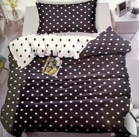 Obliečky Bodky Bavlna 70x90 140x200 cm