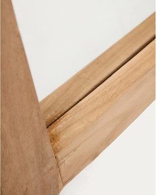 Nástenné zrkadlo s dreveným rámom 50x120 cm Maden – Kave Home