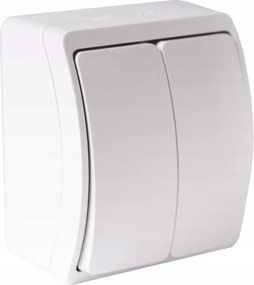 Dvojitý vypínač svetiel 230V