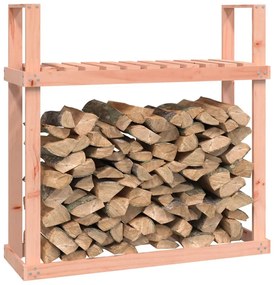 Stojan na palivové drevo 110x35x108,5 cm douglasový masív