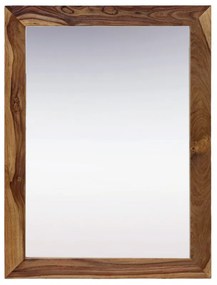 Zrkadlo Rami 90x120 indický masív palisander Super natural