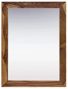 Zrkadlo Rami 90x120 indický masív palisander Super natural