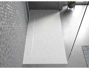 Mexen Egon, SMC obdĺžniková sprchová vanička 200 x 90 cm, biela, 4R109020