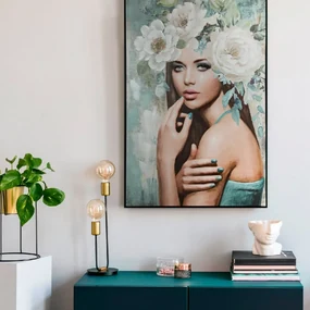 RUČNE MAĽOVANÝ OBRAZ 573A 80X120 CM
