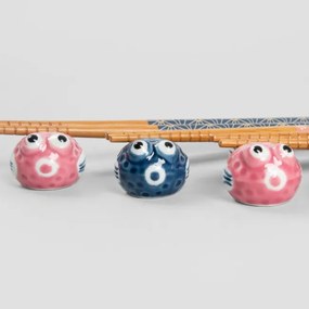 Sada štyroch párov paličiek KIOTO so stojanmi 742941