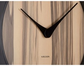 Nástenné hodiny ø 40 cm Wood Melange – Karlsson