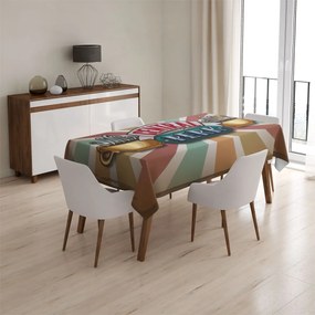 Sablio Obrus Seriál Priatelia CENTRAL PERK Abstrakcia - 130x130 cm