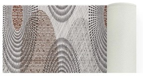Sivý prateľný koberec behúň 58x190 cm – Oyo Concept