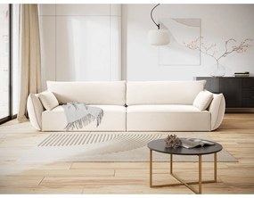 Béžová zamatová pohovka 248 cm Vanda – Mazzini Sofas