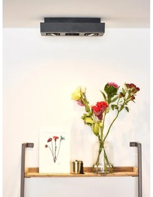 Lucide 09119/16/30 - LED Bodové svietidlo XIRAX 3xGU10/5W/230V čierna