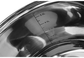 Sada hrncov - strieborná - 12 ks