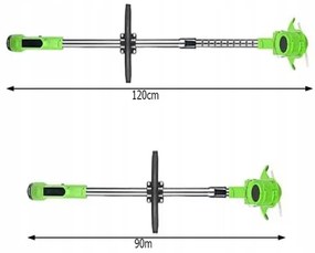 VK 11389 Akumulátorový teleskopický vyžínač 12V, 800W, 18000 rpm