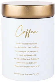 Altom Plechová dóza s vekom Coffee