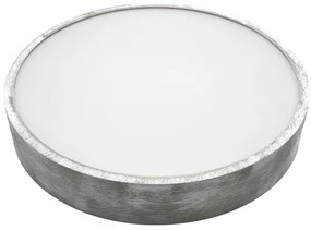 Brilagi - Stropné svietidlo PINO 3xE27/15W/230V borovicové/strieborné pr. 47,5 cm