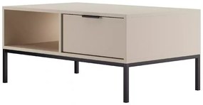 Konferenční stolek Austin 100 cm kašmír/černá