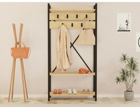 Vešiak s botníkom Alfa Sapphire and Grey