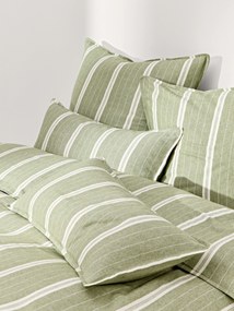 Pruhovaná flanelová obliečka na paplón Belinda