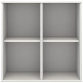 Biela nástenná knižnica Mistral 025