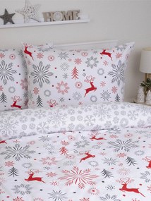 Vianočné francúzske bavlnené obliečky Renforcé – Zimný sen