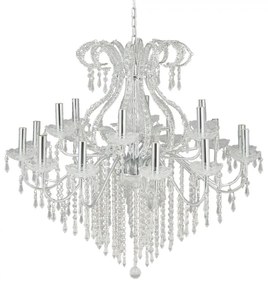 Strieborný krištáľový luster Ø85*71