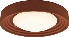 Osram-LED stmievateľné stropné svietidlo ORBIS CONCRETE LED/24,5W/230V pr.50cm hnedé/betón