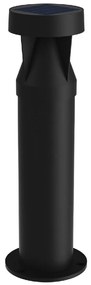 Philips Avery vonkajšie solárne stĺpové LEDsvietidlo čierne, 1,8 W, 200 lm, 2700 K