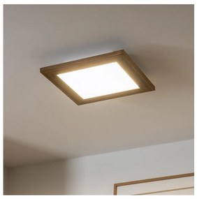 Brilagi - LED Stmievateľné svietidlo SLIMFRAME WOOD LED/25W/230V 34x34 cm + DO