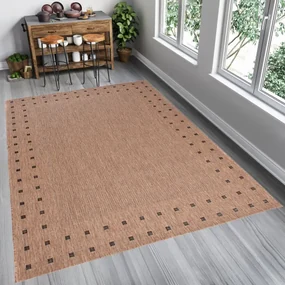 Koberec Floorlux 20329 Coffee / čierny