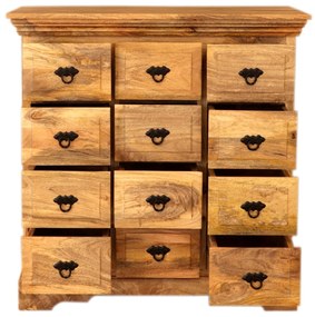 furniture-nabytek.cz - Komoda z masívneho dreva mango 90x90x45