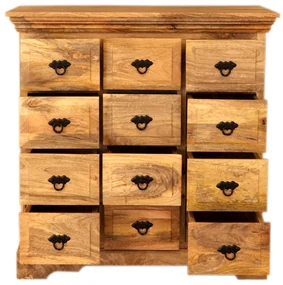 furniture-nabytek.cz - Komoda z masívneho dreva mango 90x90x45