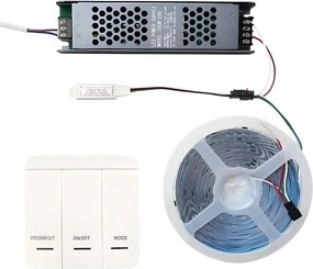 Sada LED pásků s digitálním efektem proudící světelné vlny 10m COB WS2811 24V