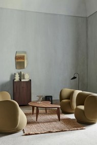 Ferm Living Sklenená misa na podstavci Damo Centrepiece Clear
