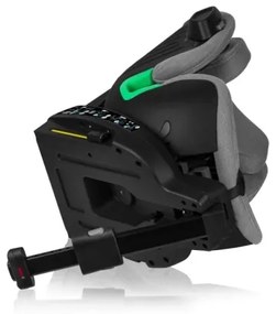 Lionelo - Autosedačka so základňou otočná HARMONY i-Size 40-150 cm čierna/šedá