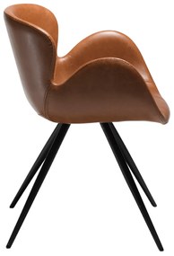 GAIA ČALÚNENÁ STOLIČKA brown/black