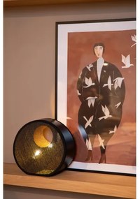 Lucide 10517/01/30 - Stolná lampa LOXIA 1xE14/40W/230V čierna