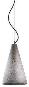 BETON RAW LAMPA priemer 19 cm, výška 31 cm