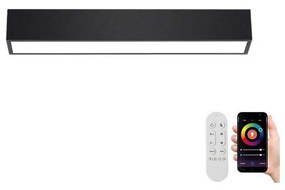 Immax NEO 07254L - LED Stmievateľné svietidlo LUNGO 20W/230V Wi-Fi Tuya čierna + DO