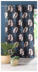 Tmavomodrý záves 140x260 cm Belline – douceur d'intérieur