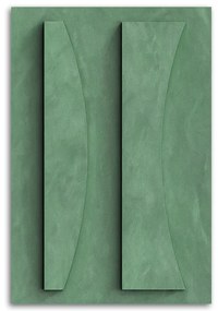 Gario Obraz na plátne Zelený reliéf 3D Rozmery: 70 x 100 cm