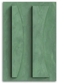 Gario Obraz na plátne Zelený reliéf 3D Rozmery: 80 x 120 cm