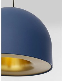 Zen visiaca lampa modrá